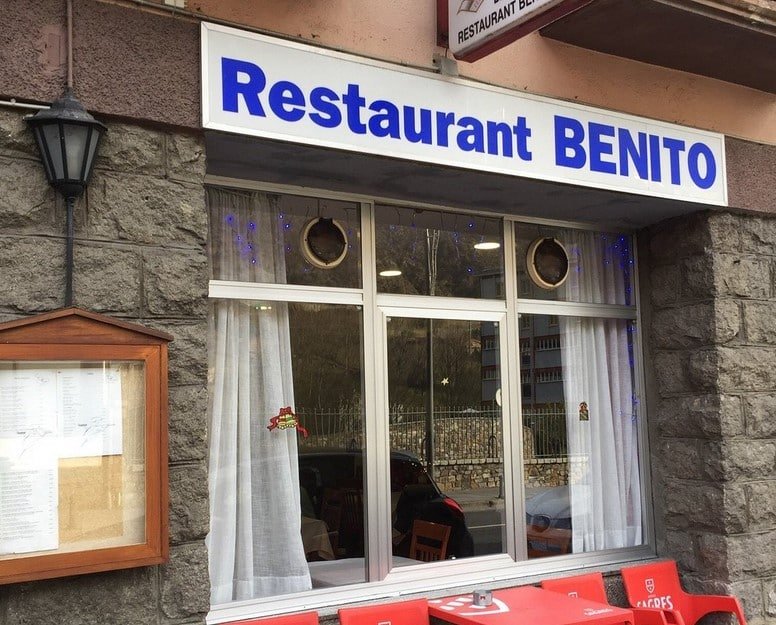 restaurant benito a encamp.